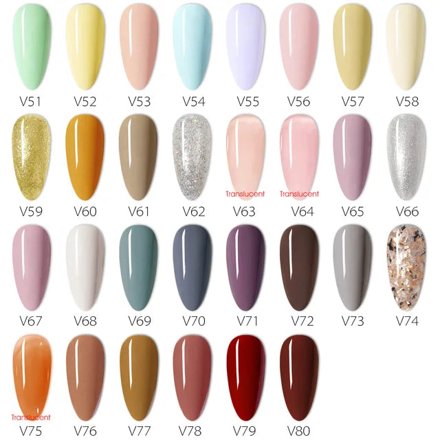 VENALISA Supply 5g/jar Thick Jelly Color Mud Full Coverage Paste Soak Off UV LED Painting Gel Nail Varnish Gorgeous Color Kit